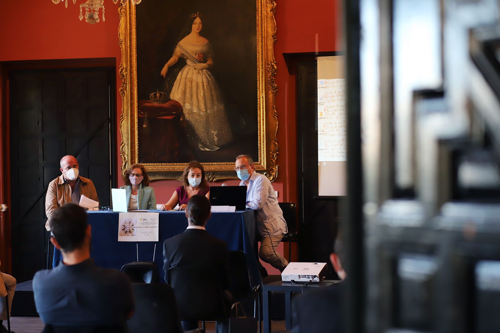 Un momento de la presentación del nuevo número de la revista.