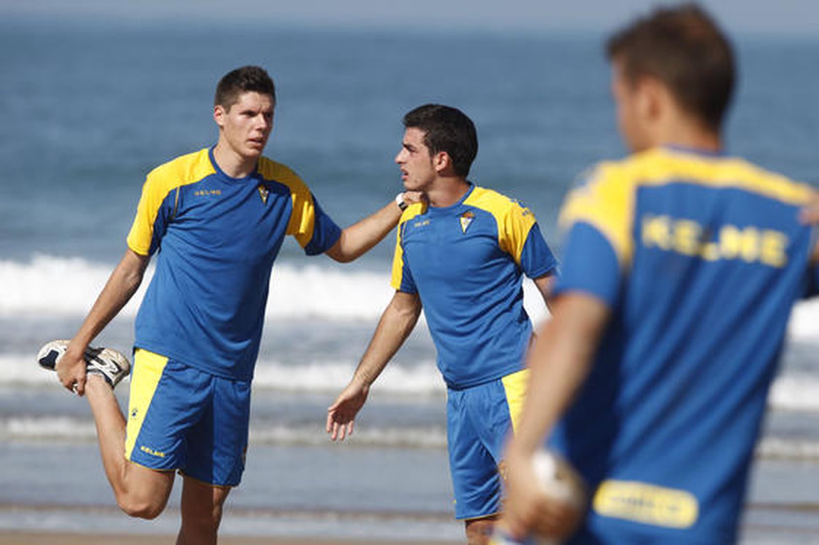 Un momento del entrenamiento

Foto: Jesus Marin