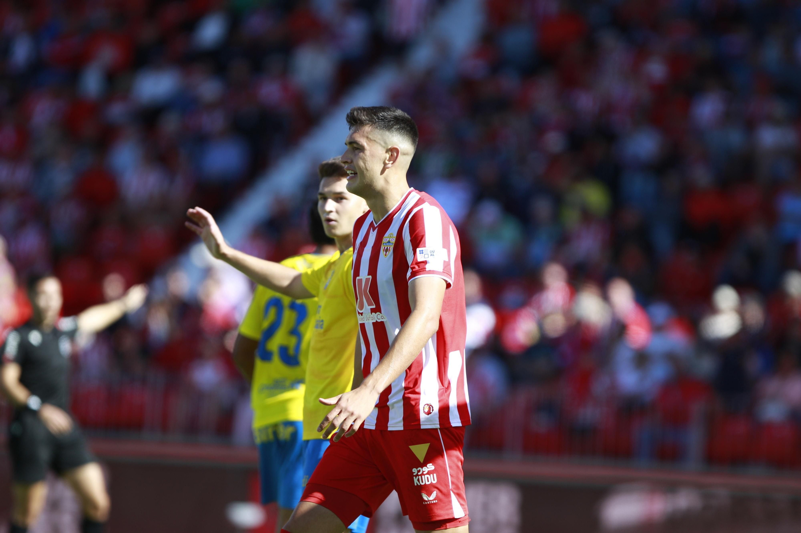 Imágenes del partido U.D. Almería-U.D. Las Palmas
