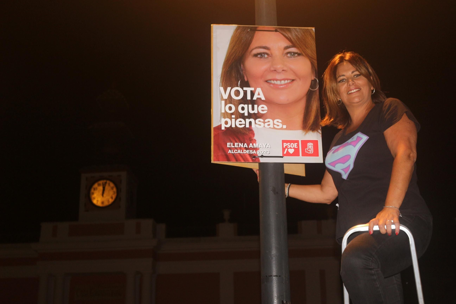 Las imágenes del comienzo de la campaña electoral en Puerto Real