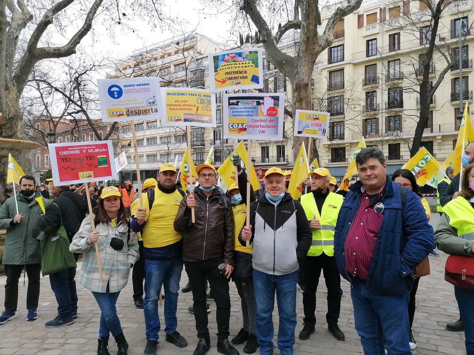 Fotogalería de la manifestación del campo almeriense