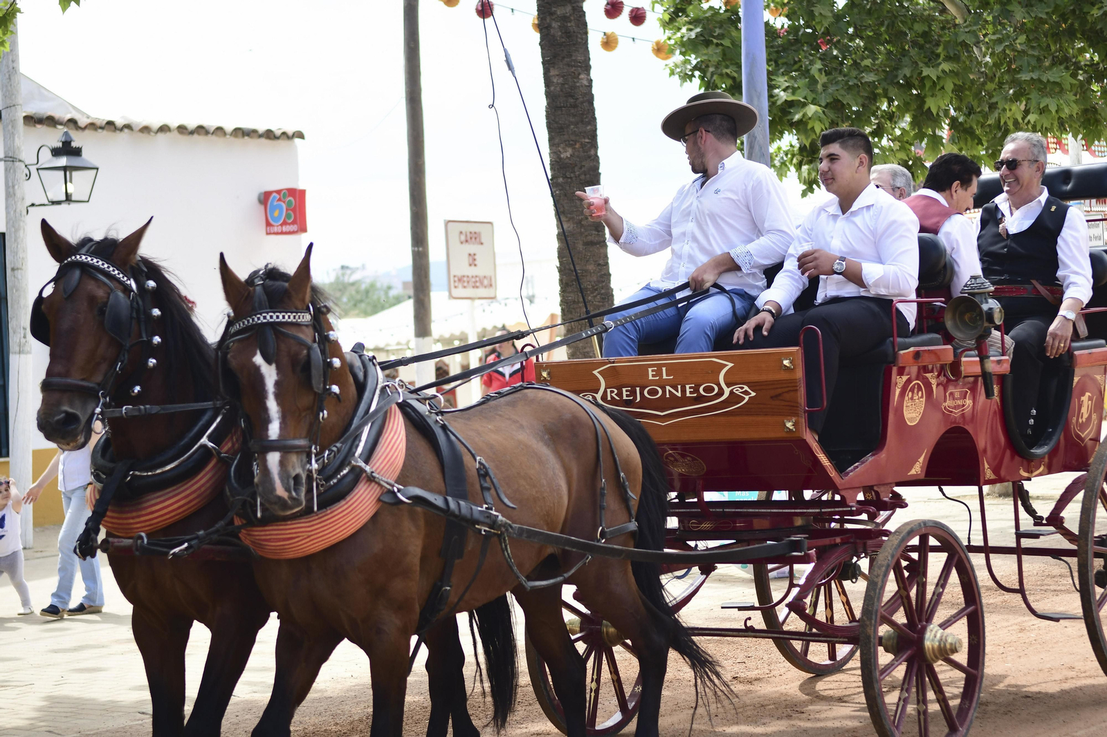 Las imágenes de lunes de Feria