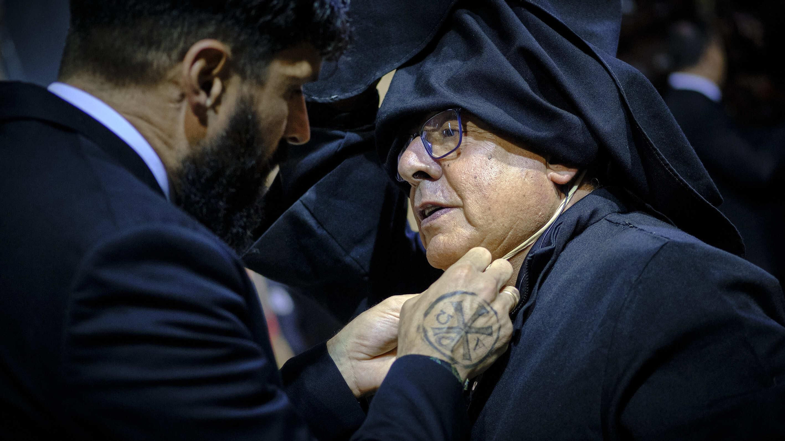 Sanidad  en la Semana Santa  de Cádiz 2023.