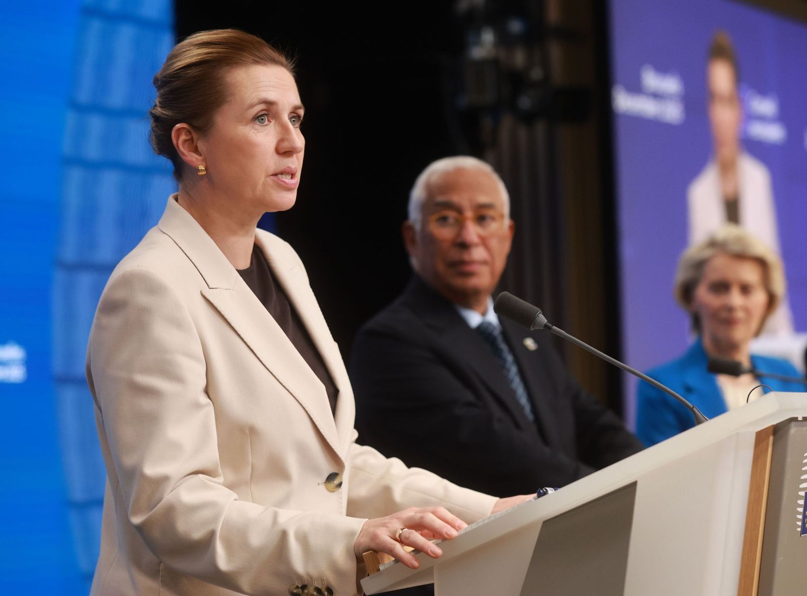 Mette Frederiksen, primera ministra danesa.