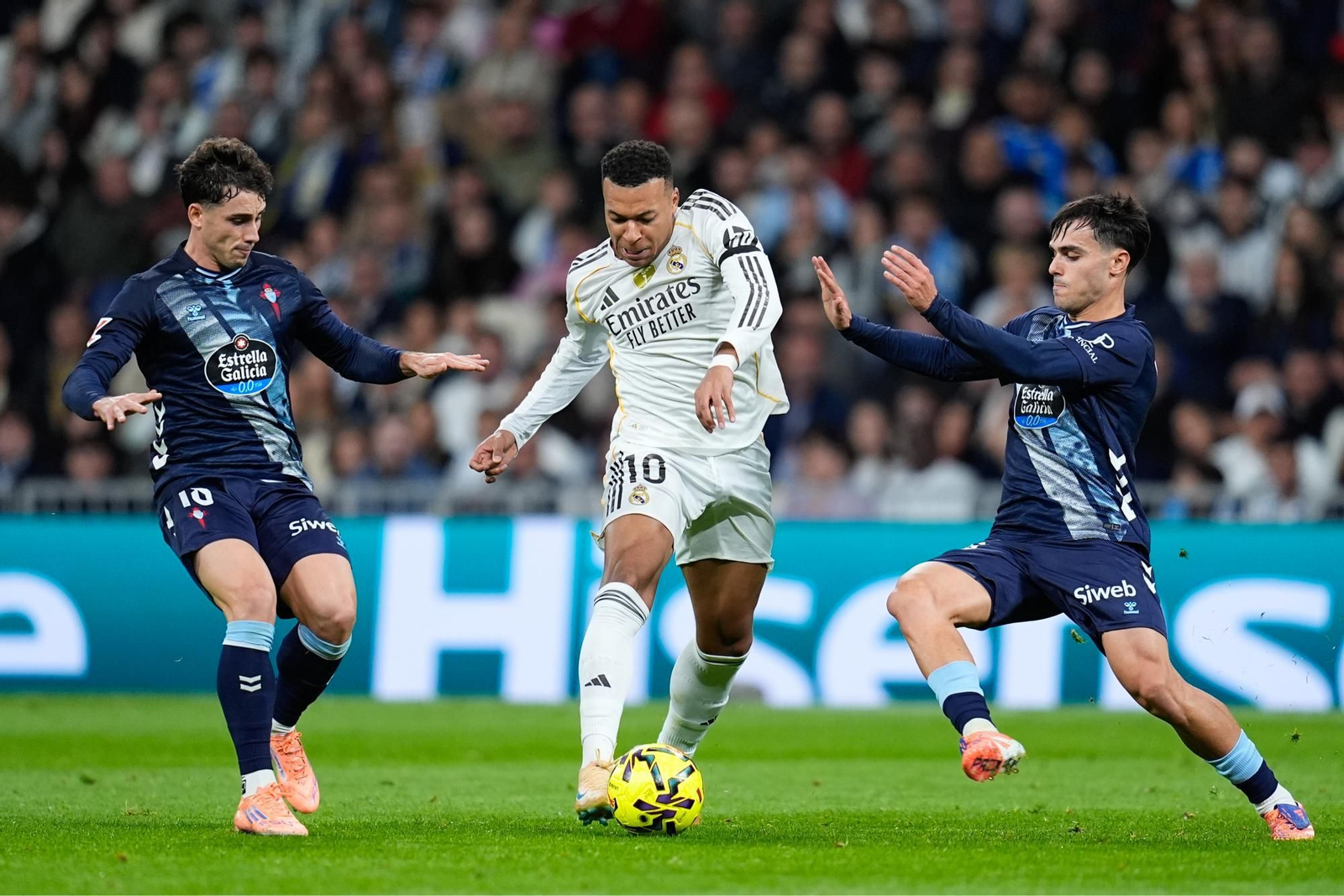 Las fotos de la derrota del Real Madrid contra el Celta
