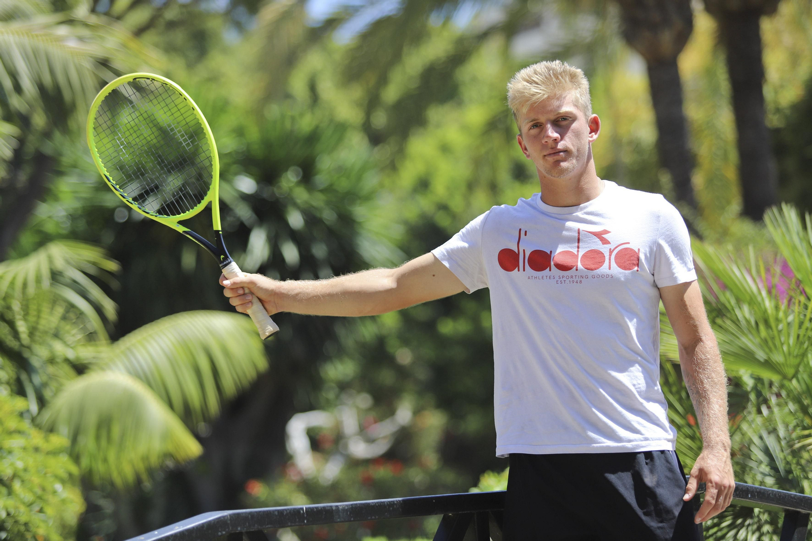 Las fotos de Alejandro Davidovich antes de acudir a Roland Garros