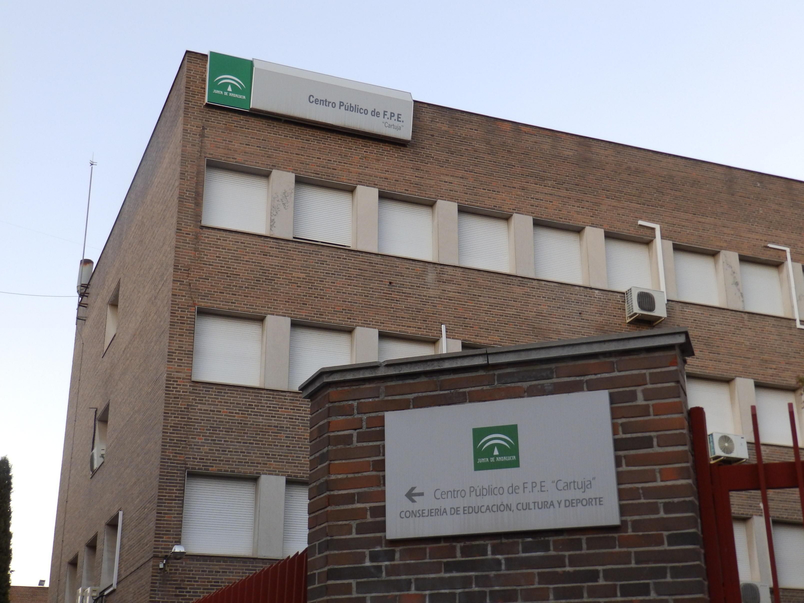 La sede del Centro FPE de Cartuja ubicado en la zona Norte.