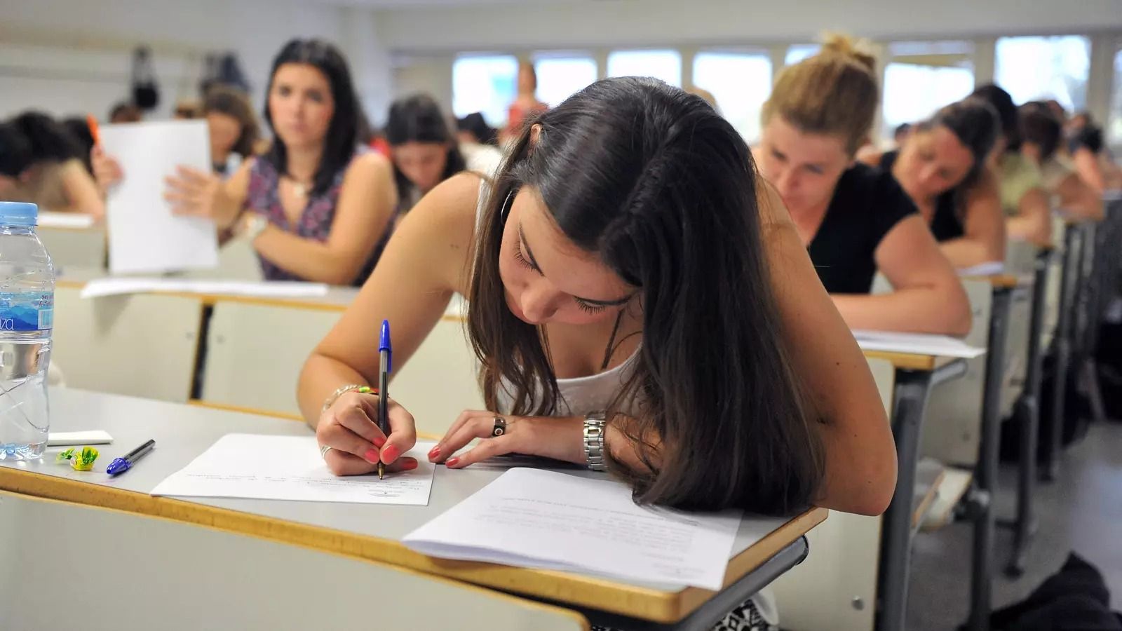 Imagen de unas oposiciones pasadas de Educación en Andalucía.