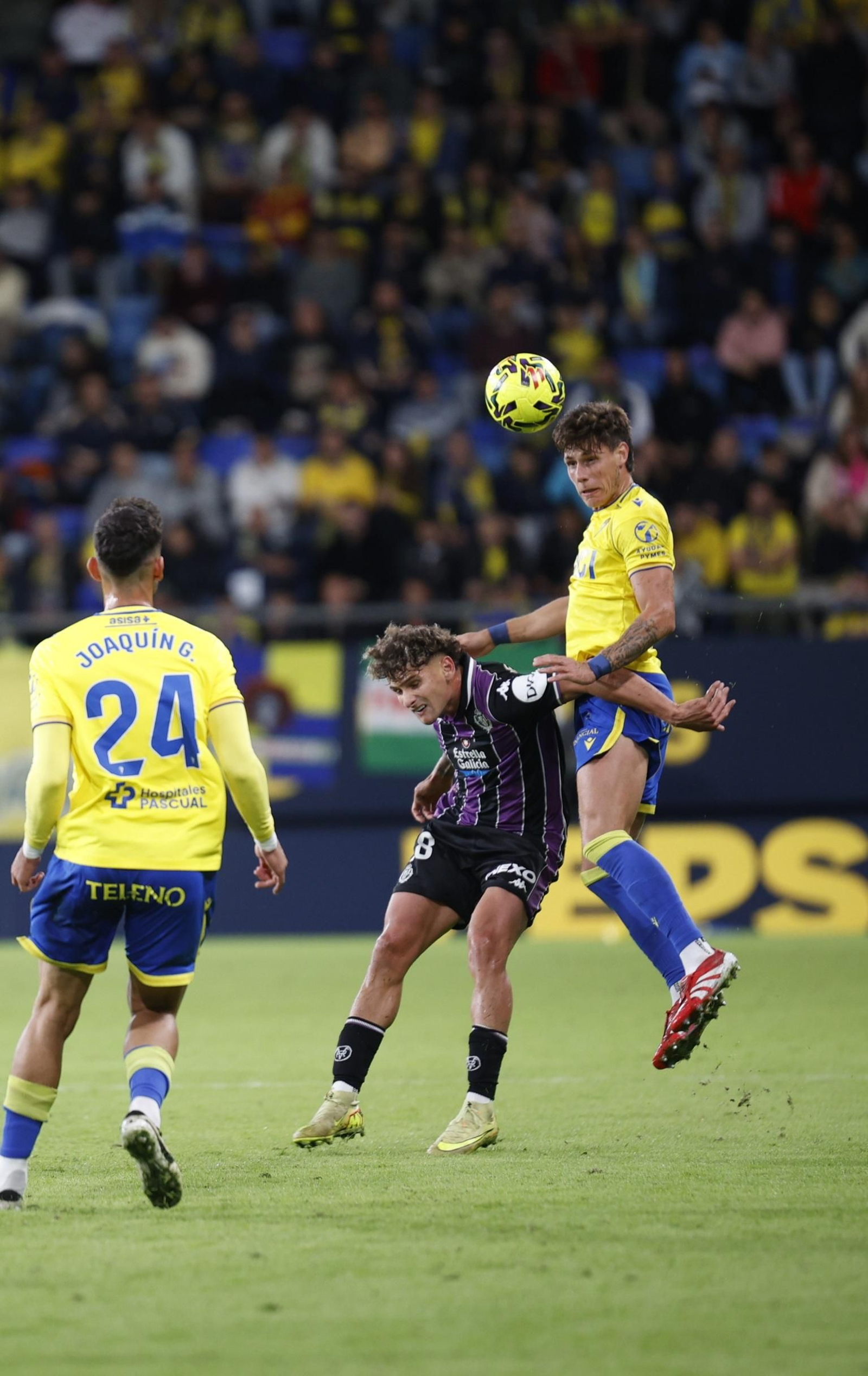 Las imágenes del Cádiz CF- Valladolid