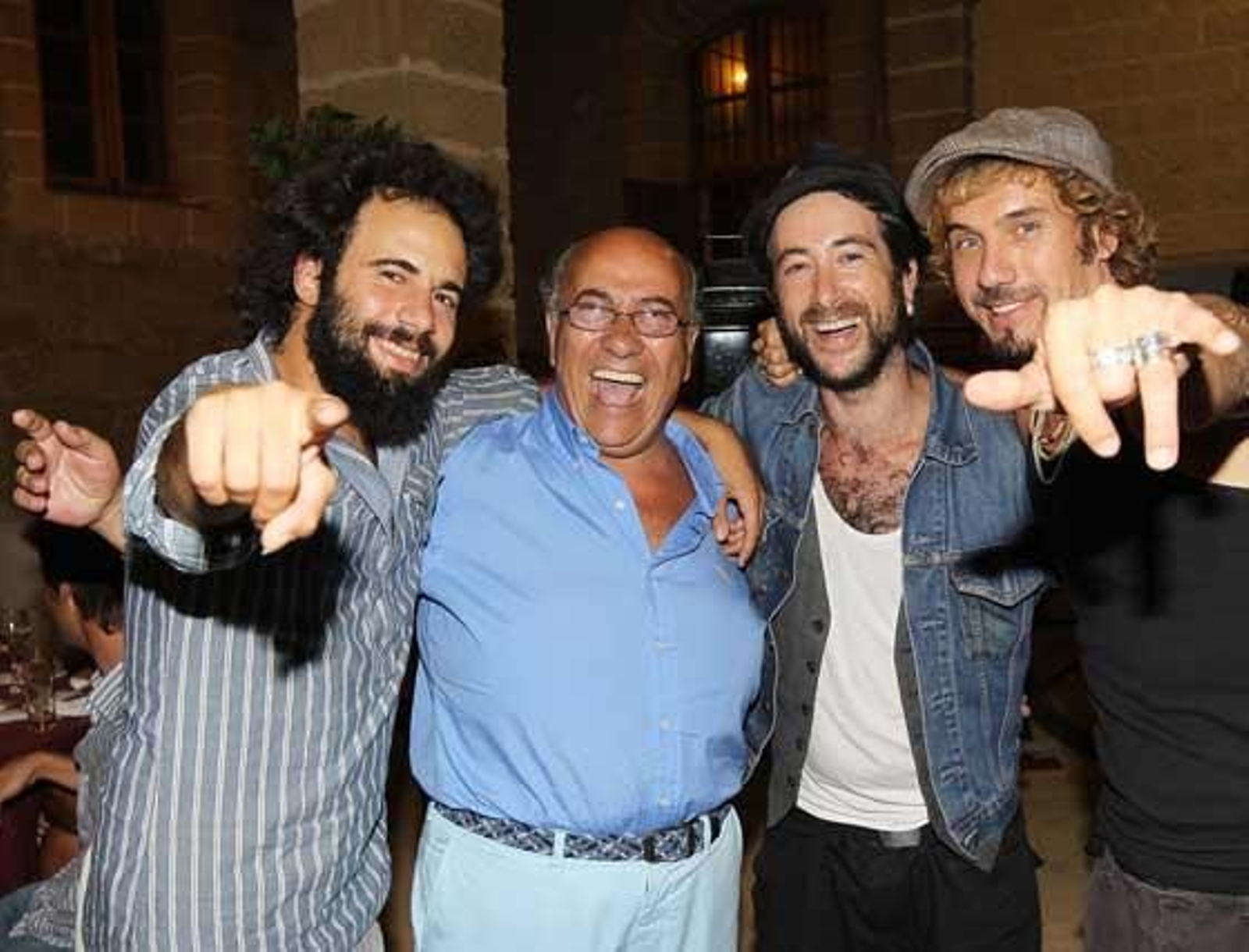 Marcos del Ojo, Faustino Rodríguez, Muchachito Bombo Infierno y Macaco

Foto: Miguel Angel Gonzalez