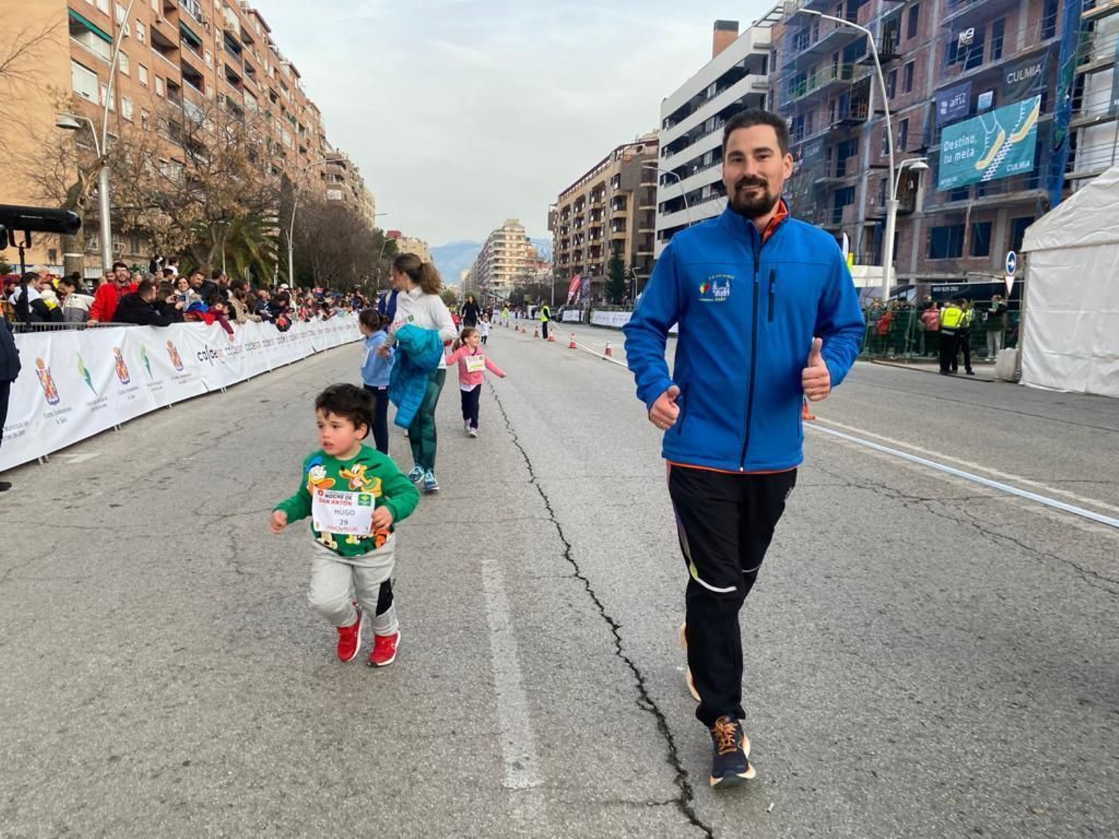 Carrera Escolar San Antón de las 17:30.
