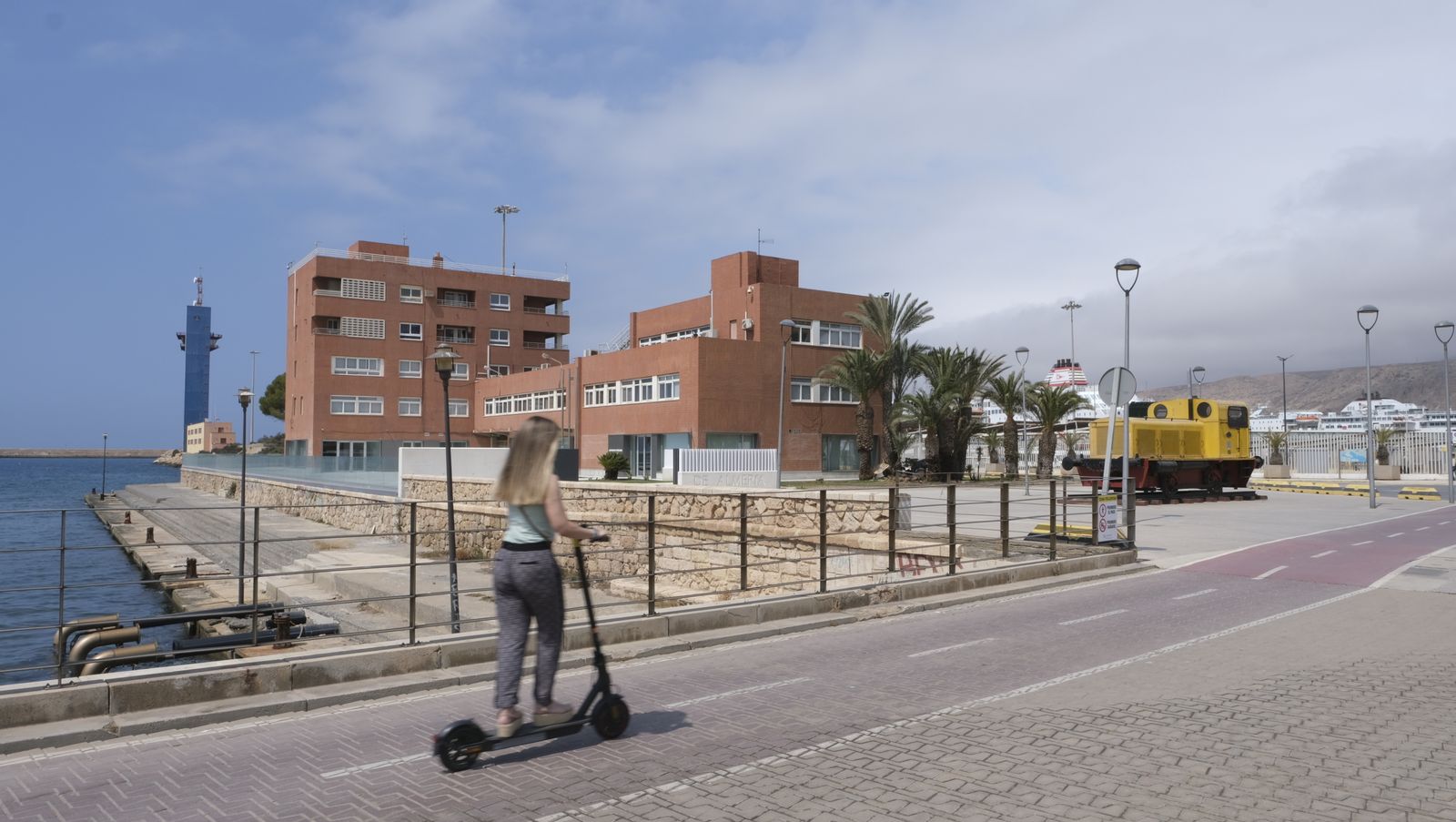 Imágenes del proyecto de eficiencia y urbanización del Puerto de Almería