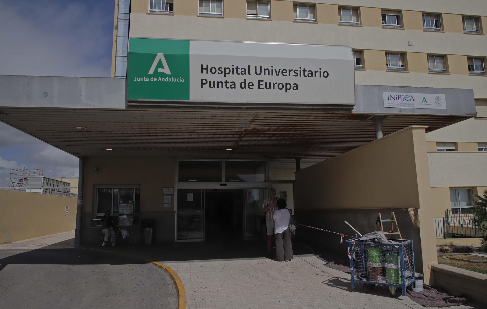 El hospital Punta de Europa.
