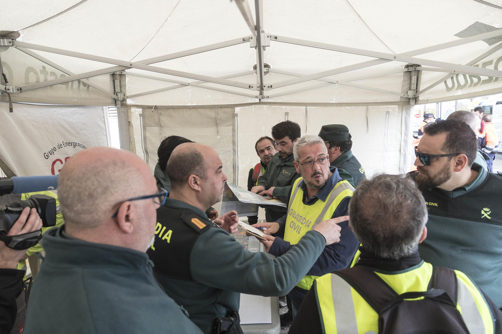 La búsqueda del guardia civil en Guillena