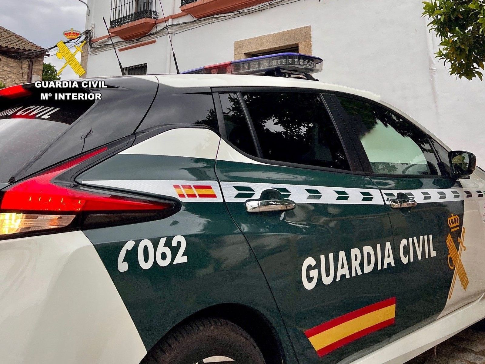 Imagen de archivo de un vehículo de la Guardia Civil