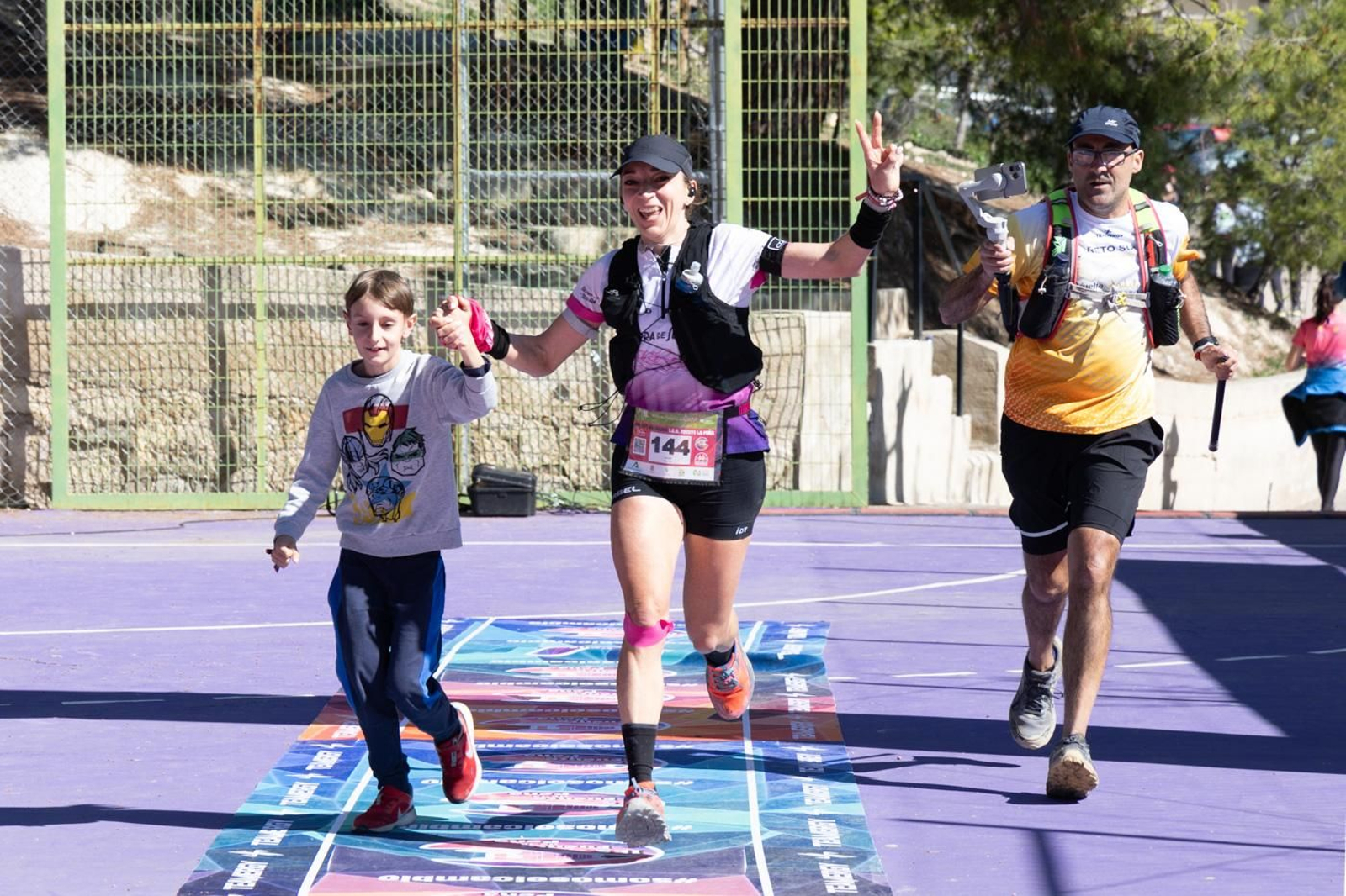 En imágenes: kilómetros para la esperanza de Celia en el CxM Trail Solidario IES Fuente de la Peña (II)