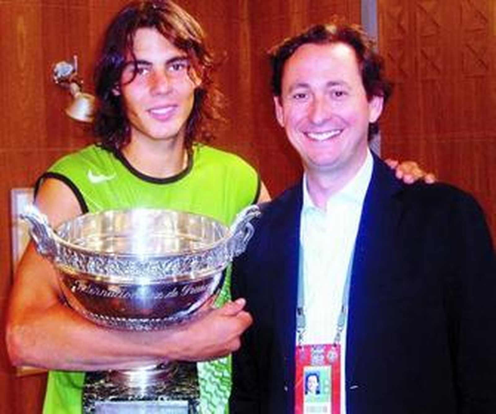 "Rafa Nadal es perfecto para los niños, lo pintan como un dibujo animado"