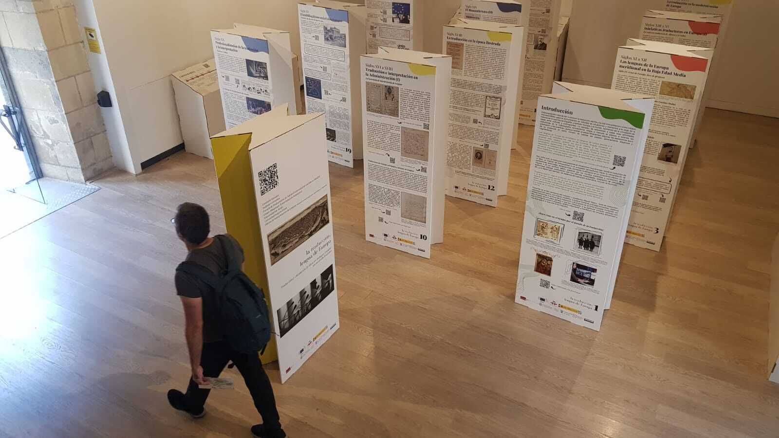 Los materiales que pueden verse en 'Traducción, lengua de Europa'.