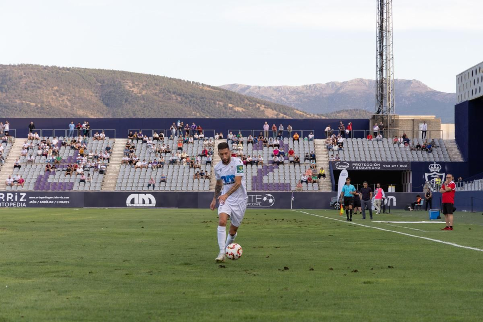 Partido Real Jaén CF contra CP Almería, en imágenes
