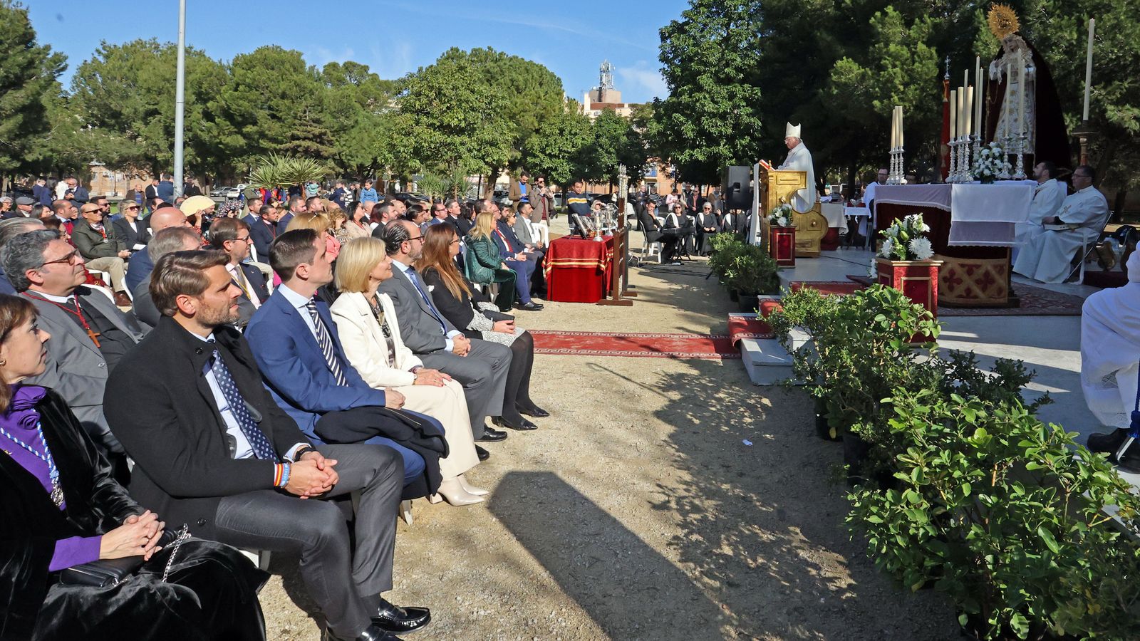 Misa por el X Aniversario de las Hermandades Cristo de la Sed y Salud de San Rafael