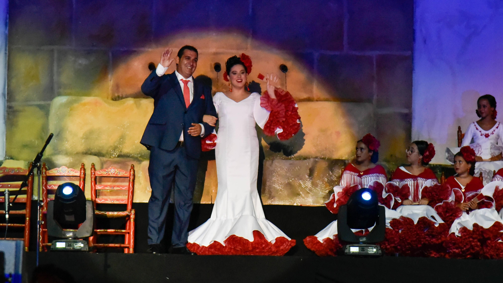 Fotos de la coronación de la Feria Real de San Roque 2022