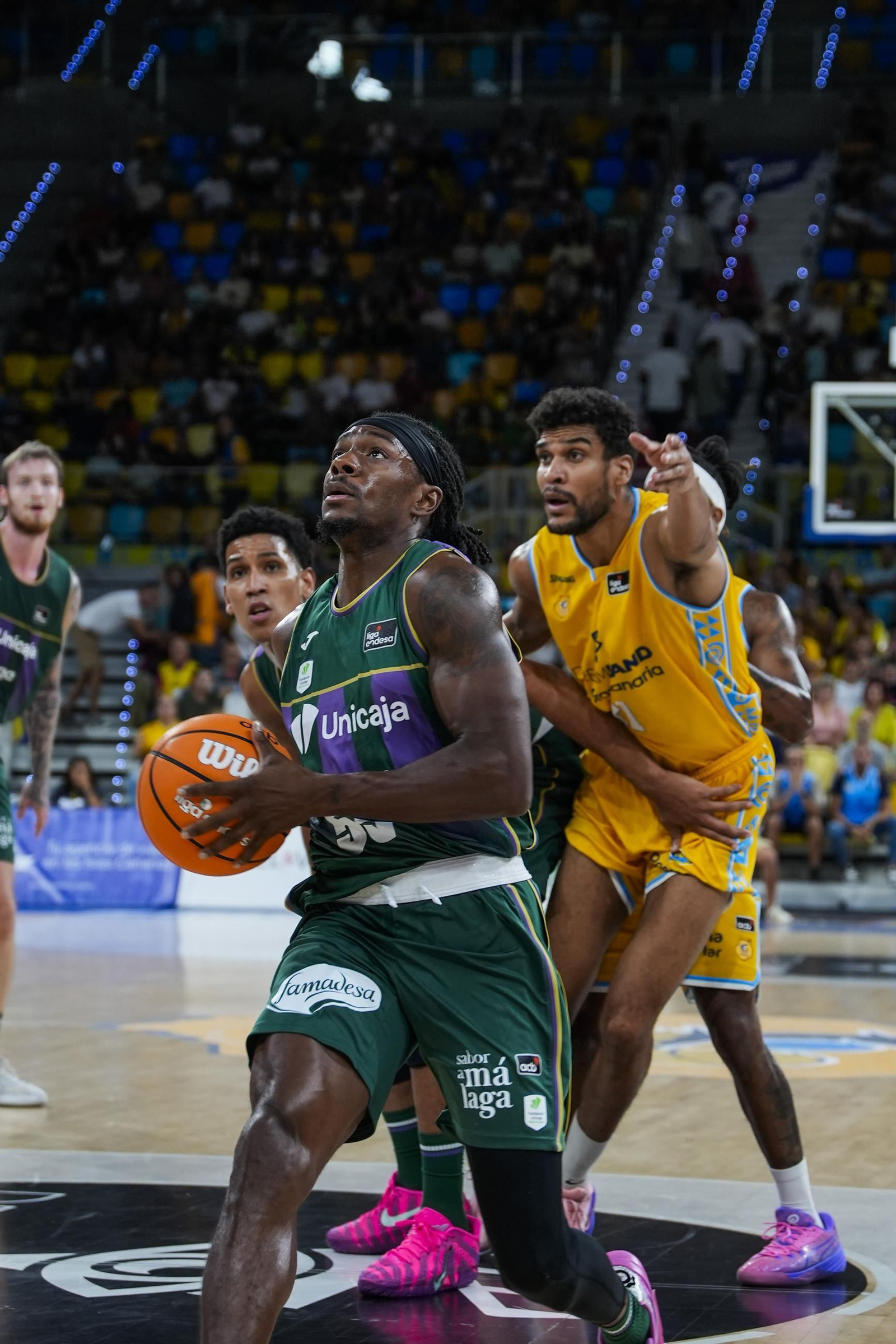 El Gran Canaria-Unicaja, en fotos