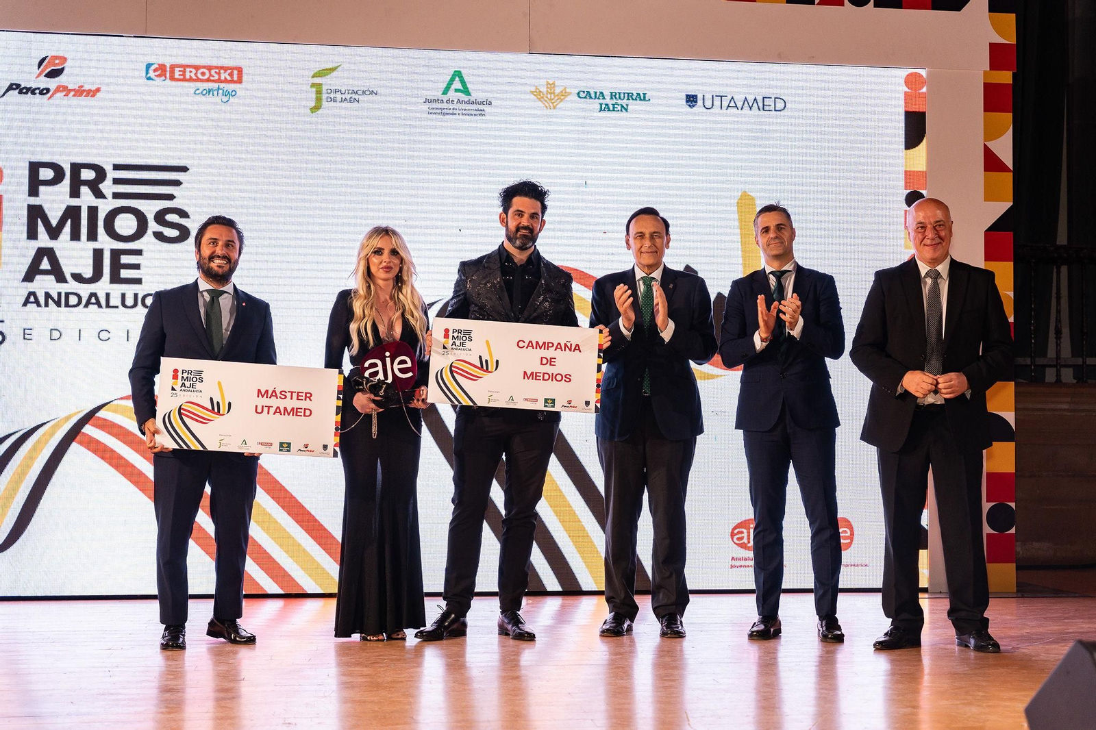 Así fue la mágica noche de entrega de los Premios AJE Andalucía, en imágenes