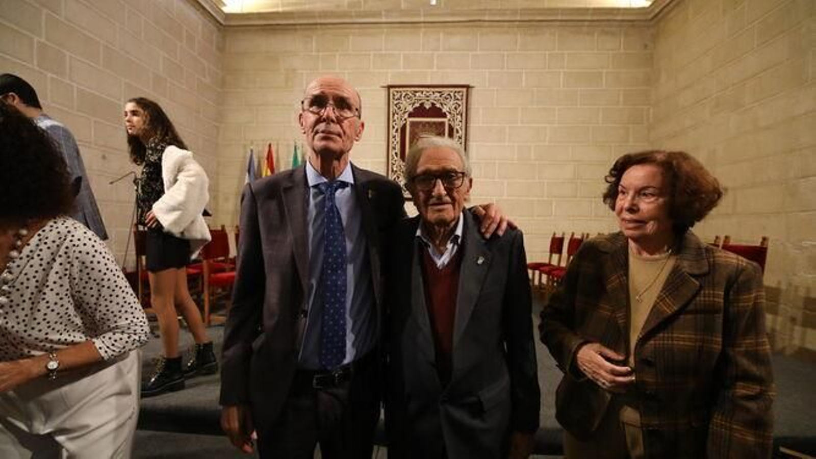 Junto a Pepe Ravelo, que nos dejó apenas tres días antes.