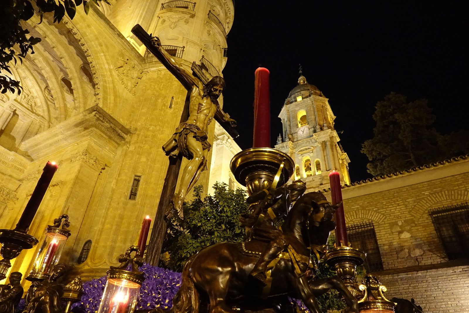 Las fotos de Dolores de San Juan, en el Viernes Santo de Málaga