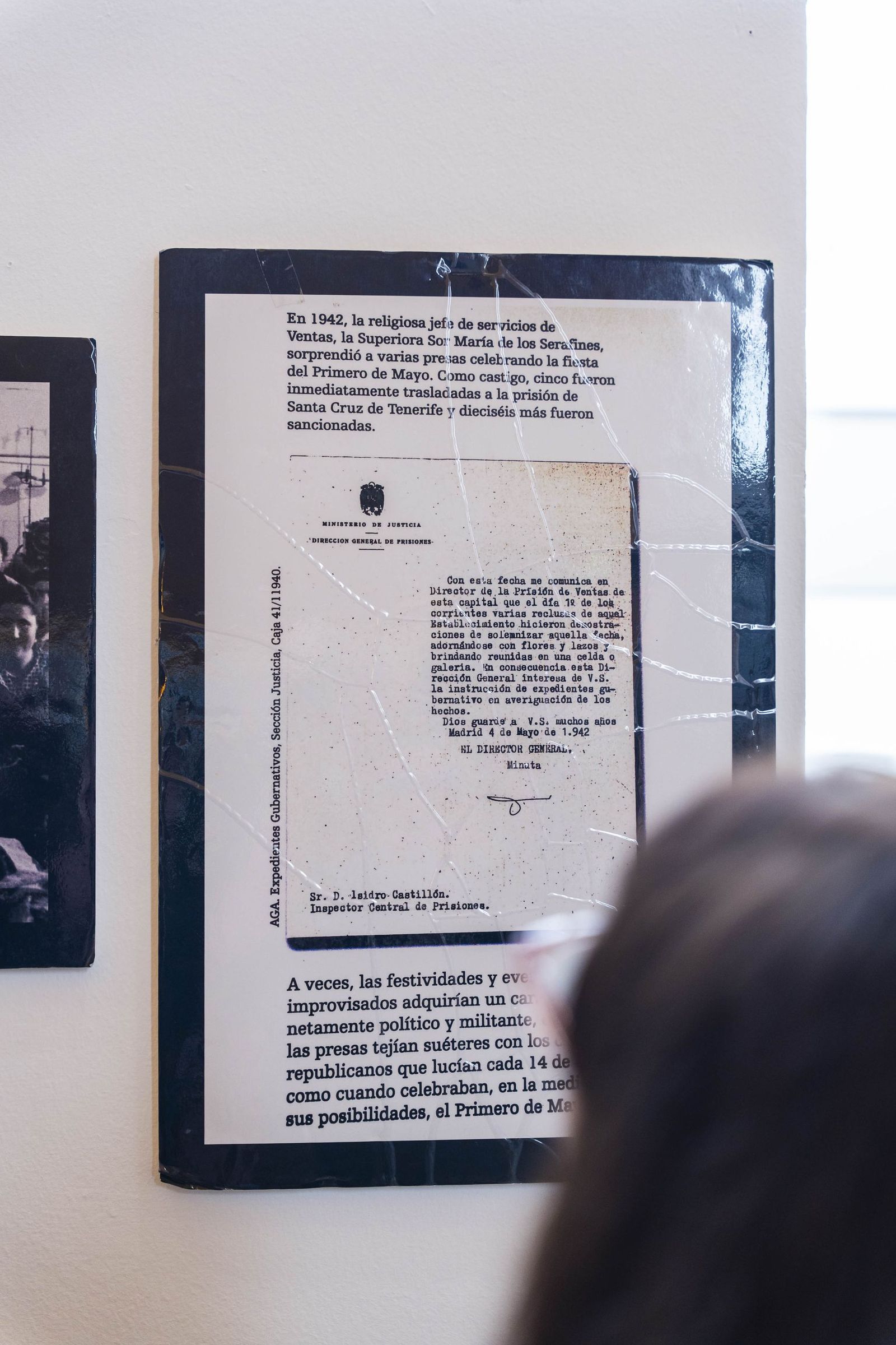 Vícar da voz a las mujeres durante la dictadura franquista con motivo del 8 de marzo