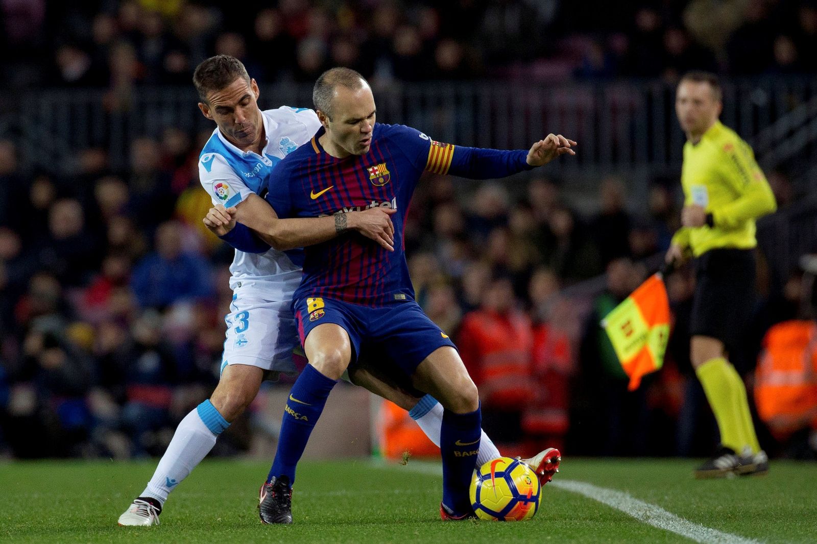 El Barcelona-Deportivo de La Coruña, en imágenes