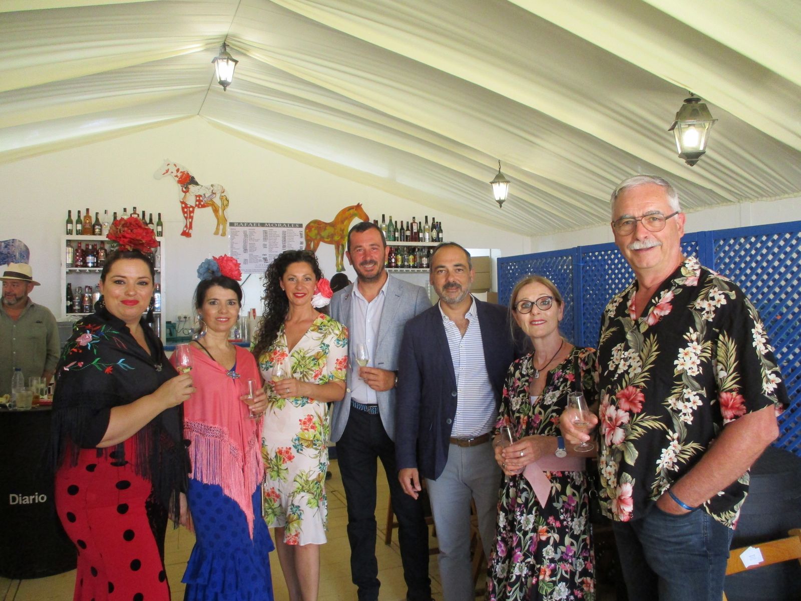 Jueves de Feria en la caseta de Diario de Jerez