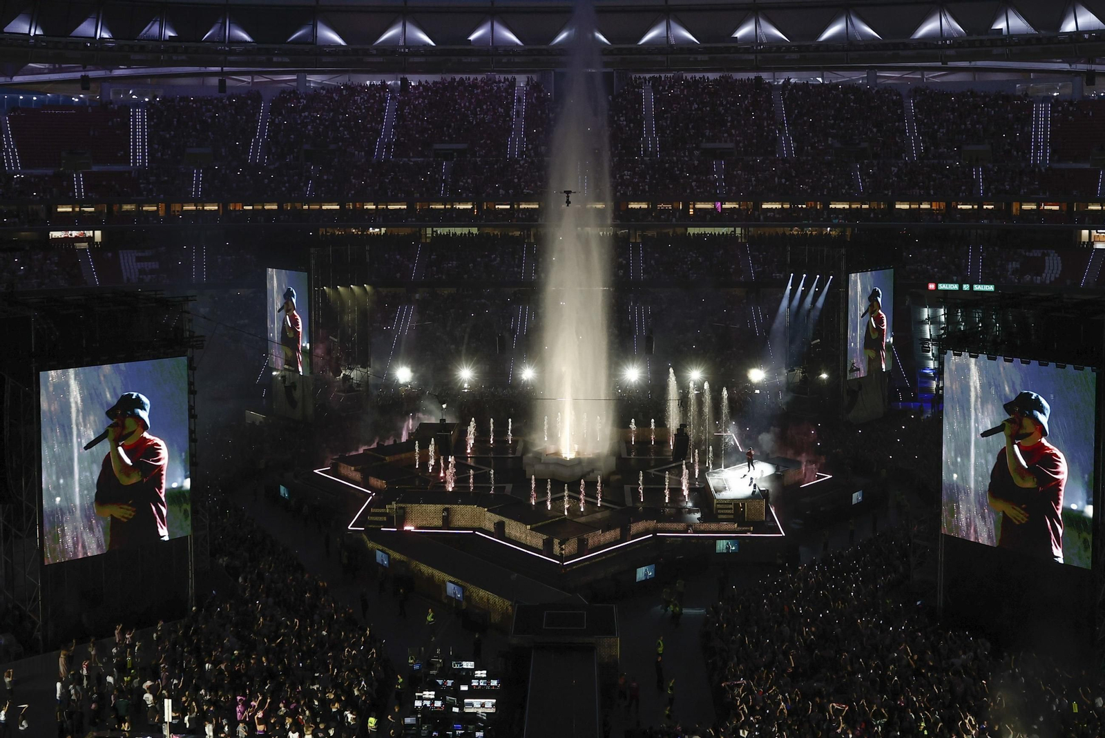 Así fue el concierto de Dellafuente en el Metropolitano