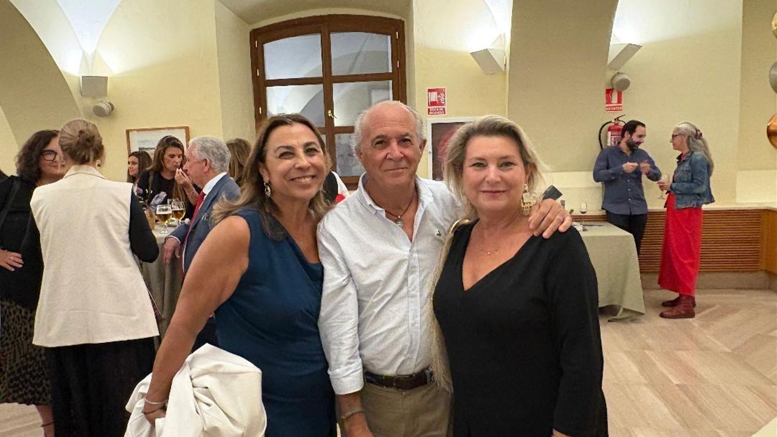 Rosario García Palacios, Papi Parrilla y Merche Tejuca.