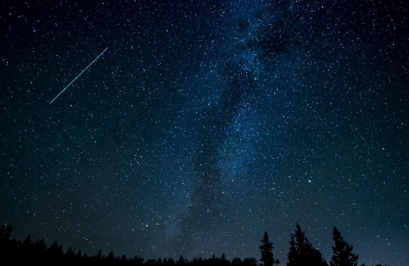 La lluvia de estrellas es uno de los atractivos de las noches de agosto