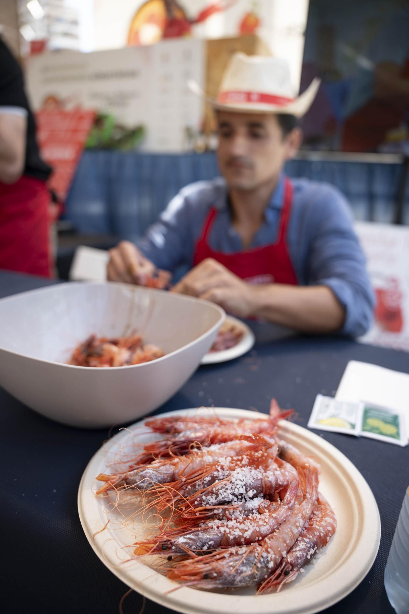 En imágenes: el I Concurso de Gamba Roja de la Feria de Almería