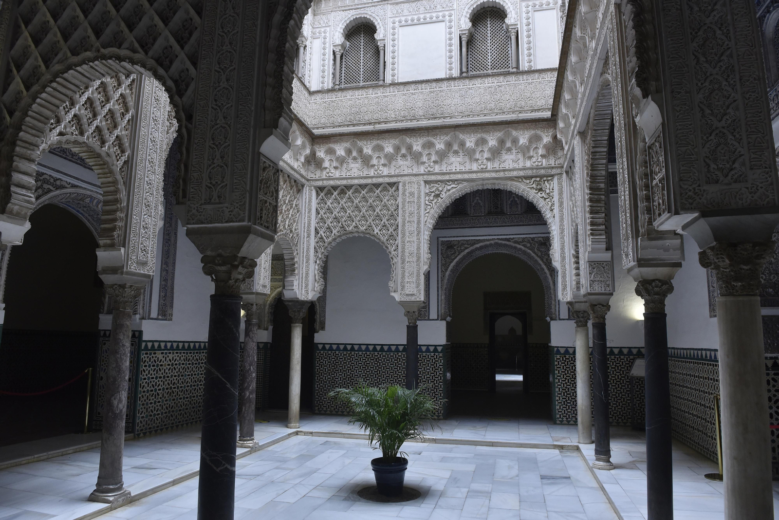 En el corazón del Alcázar de Sevilla: vuelta a la normalidad