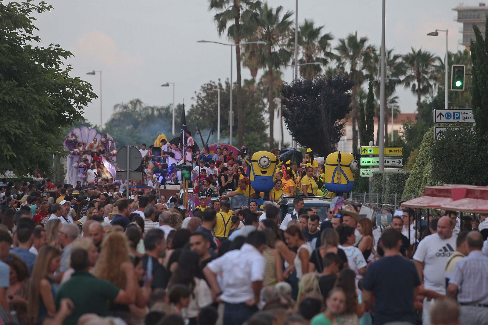 Fotos de la cabalgata de la Feria Real de Algeciras 2023