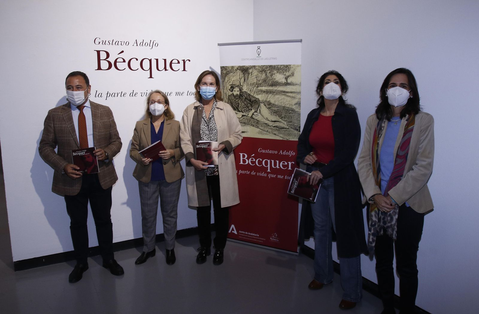 Presentación de la exposición en la sala Santa Inés.