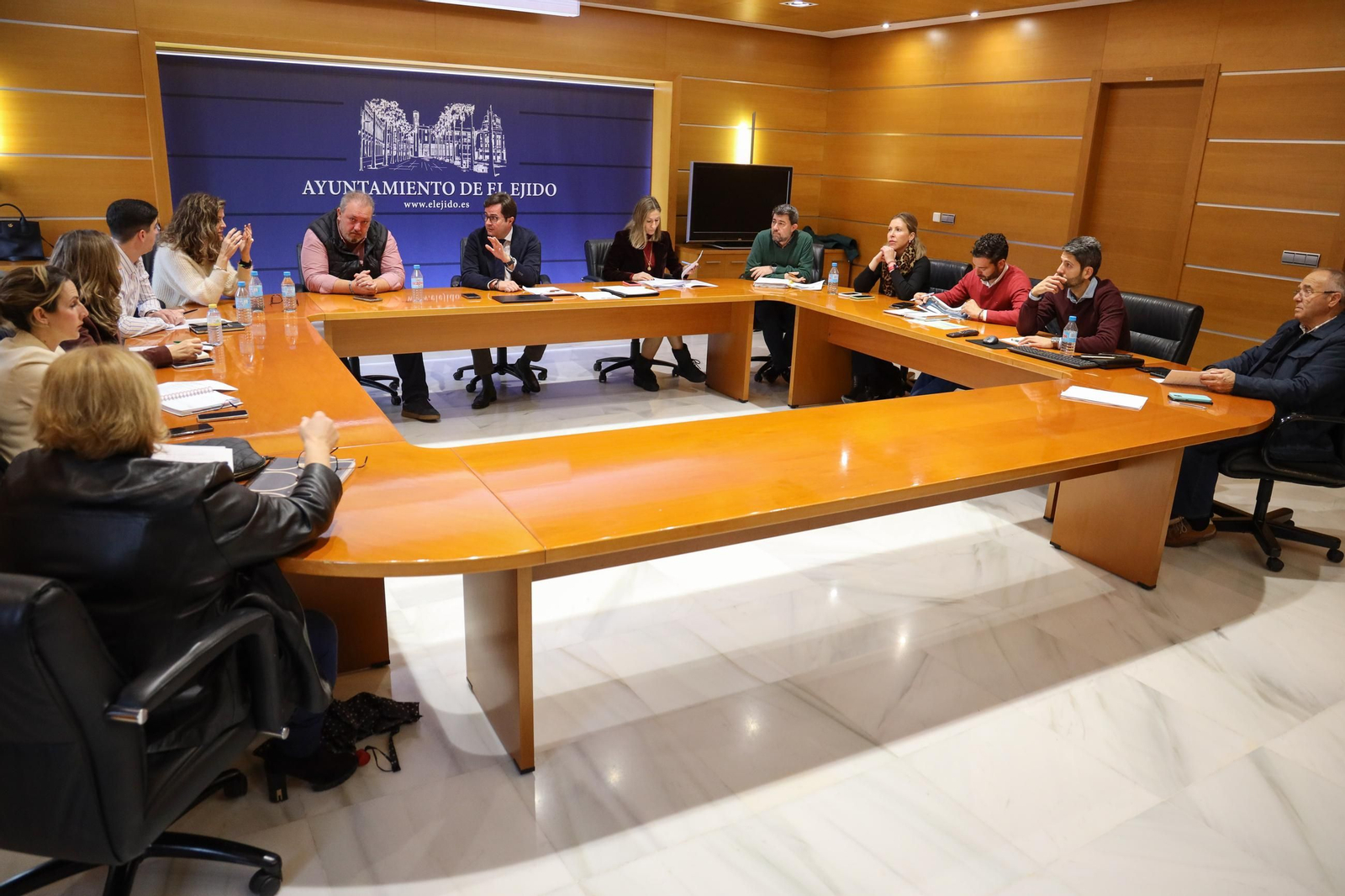 Junta de Gobierno local celebrada este jueves por el Consistorio ejidense.