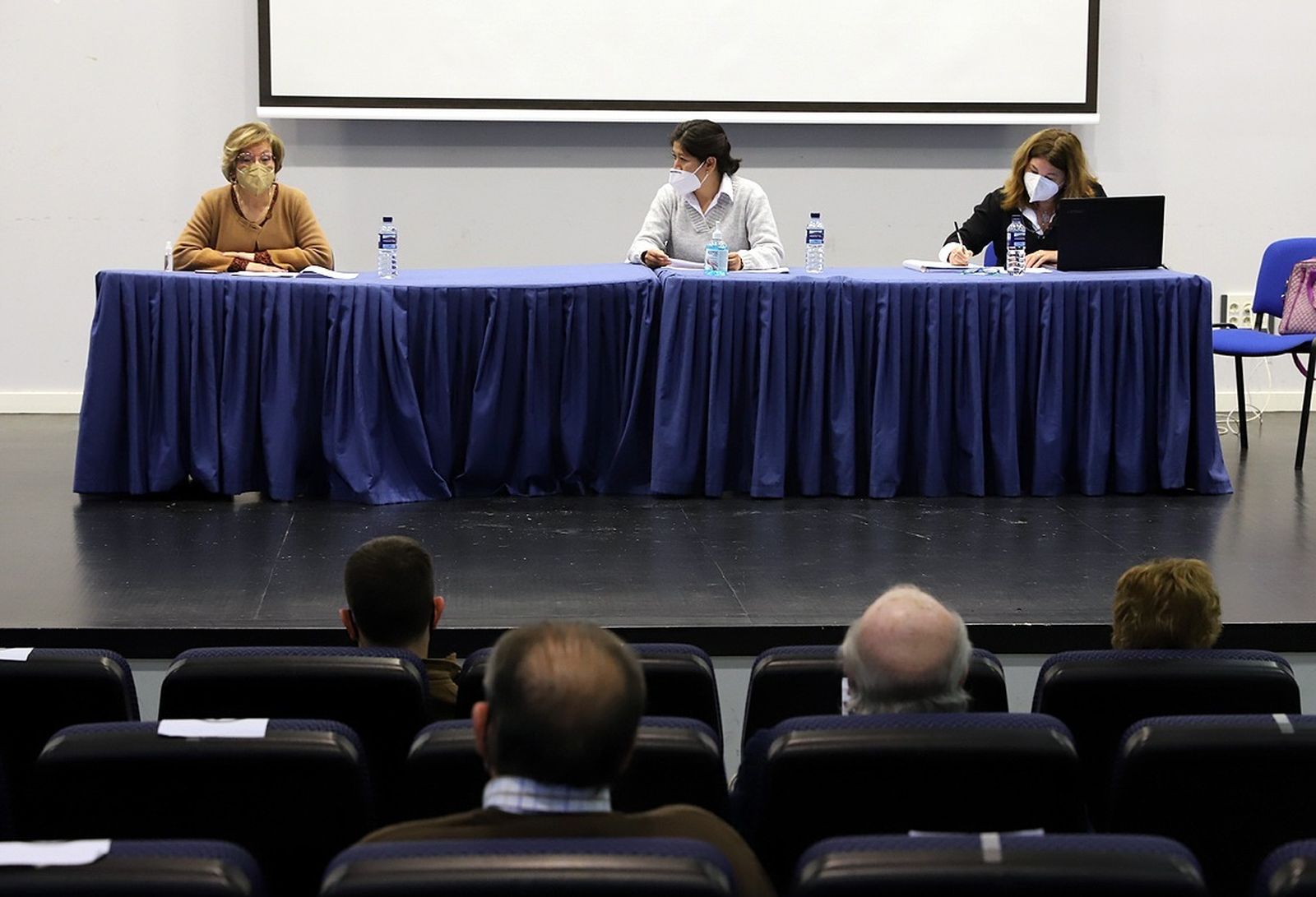 Un momento de la asamblea.