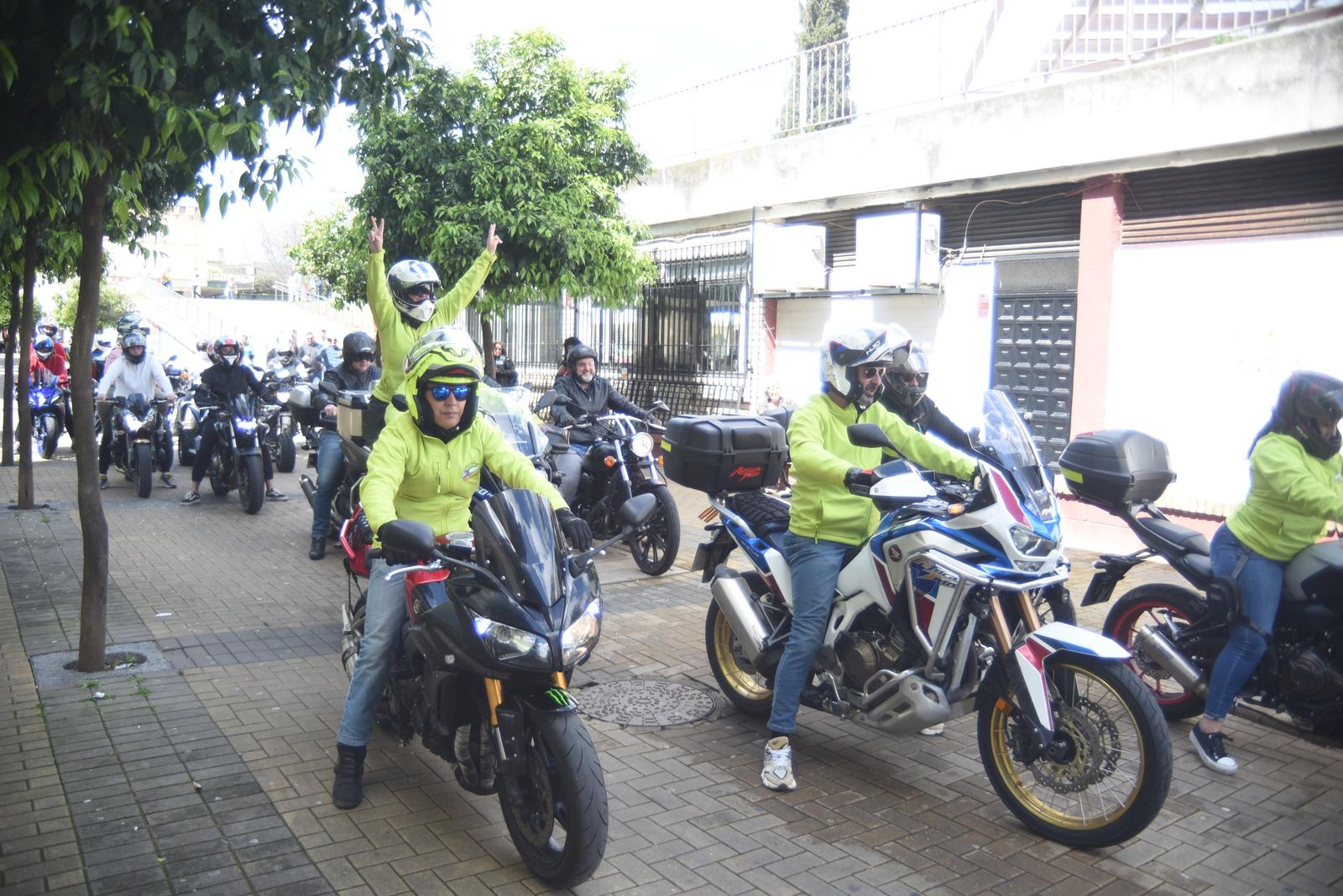 concentración de motos