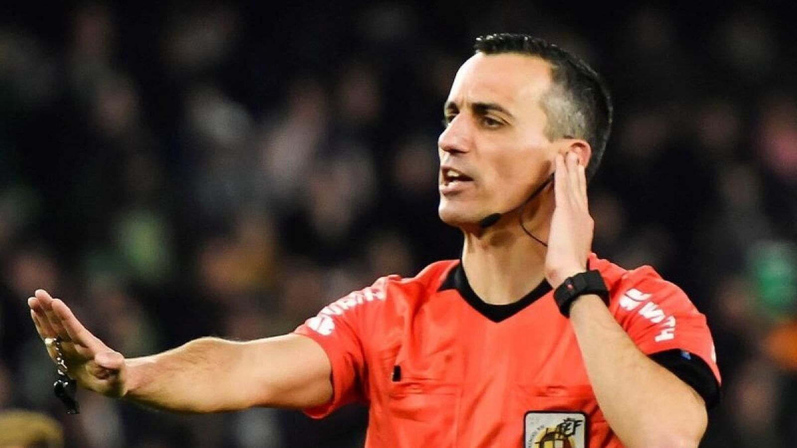 Jaime Latre, durante un encuentro.