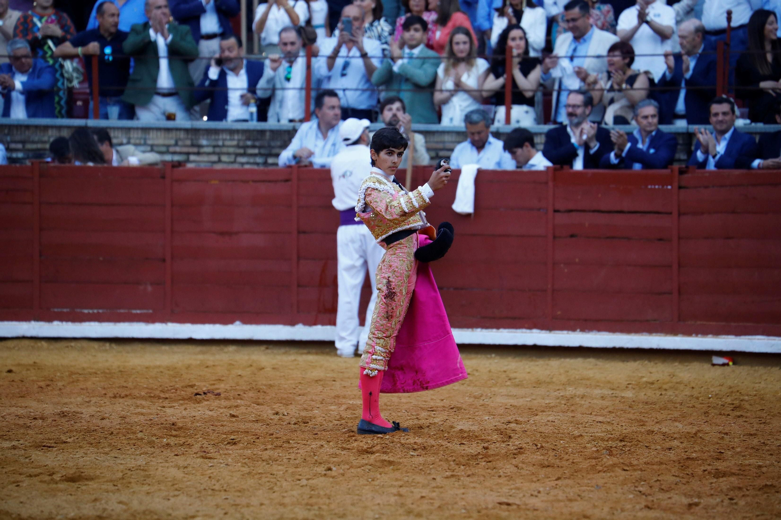 La presentación del novillero Manuel Román en Córdoba, en imágenes