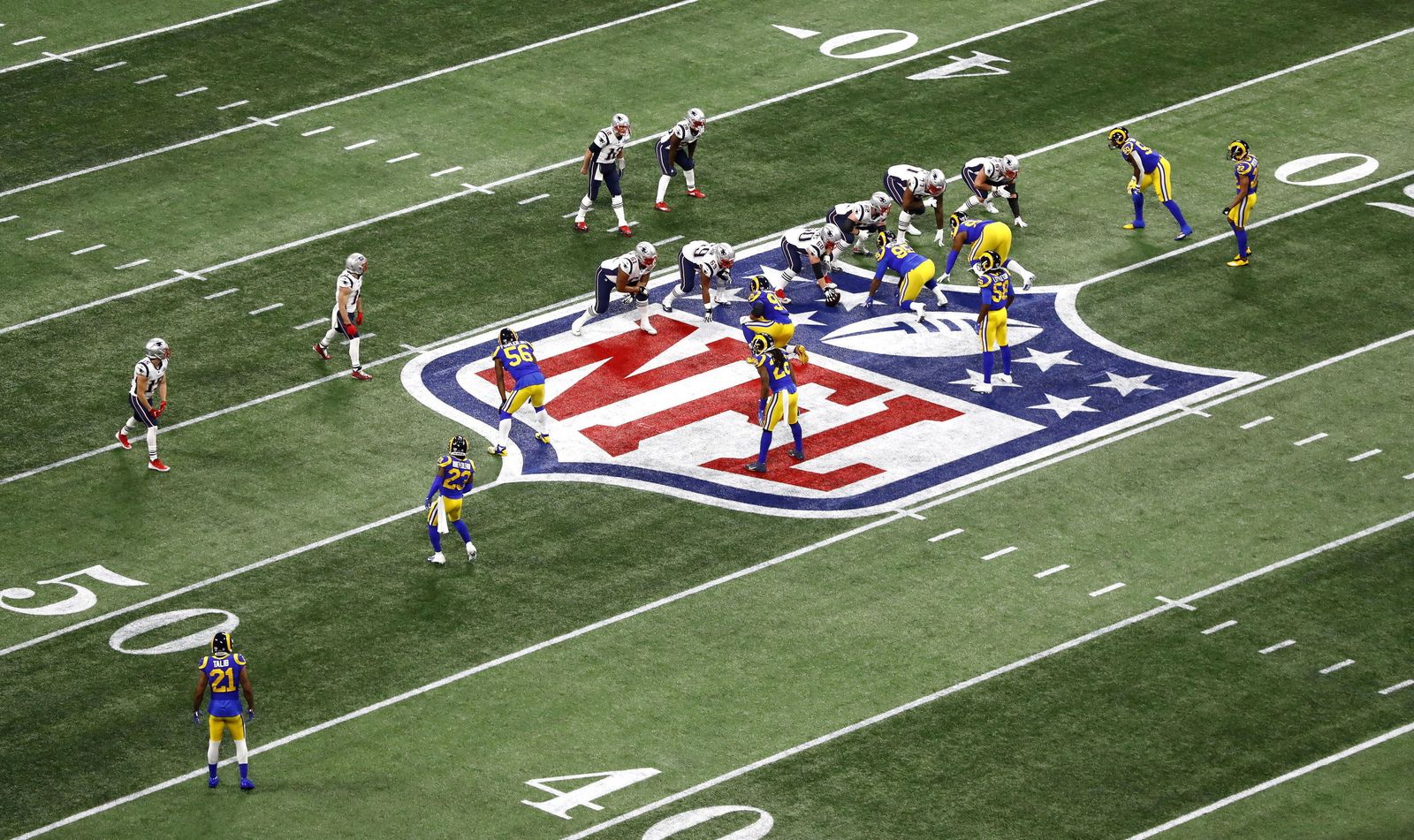 Las imágenes de la final de la Super Bowl