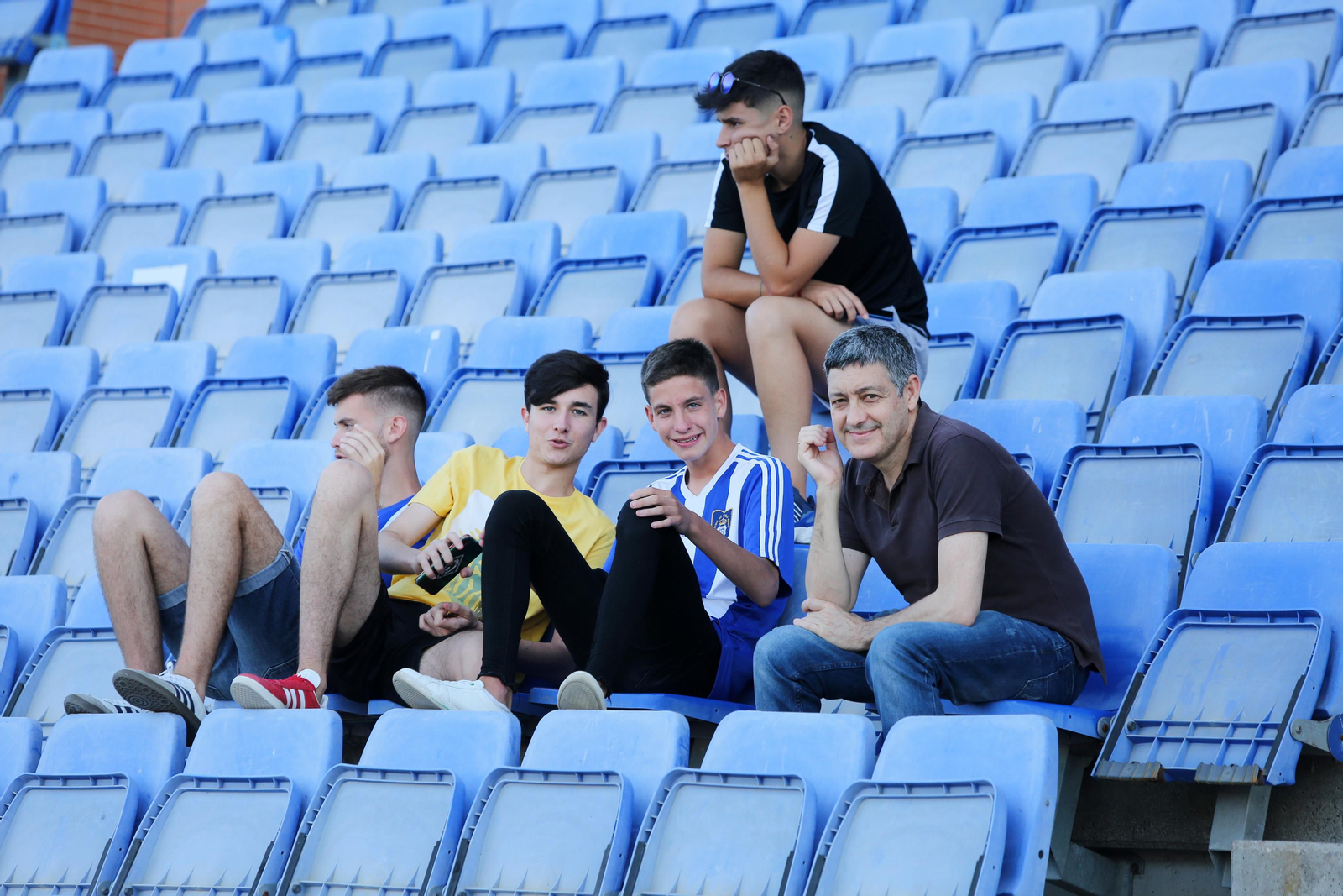 Primer entrenamiento del Recre en imágenes