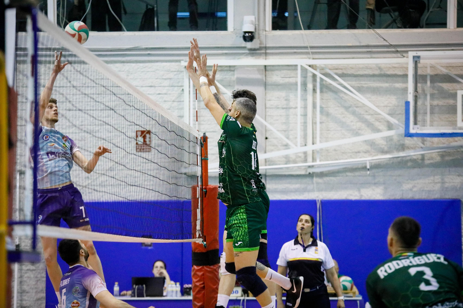 Imágenes del partido entre Unicaja Almería y Grupo Herce Soria