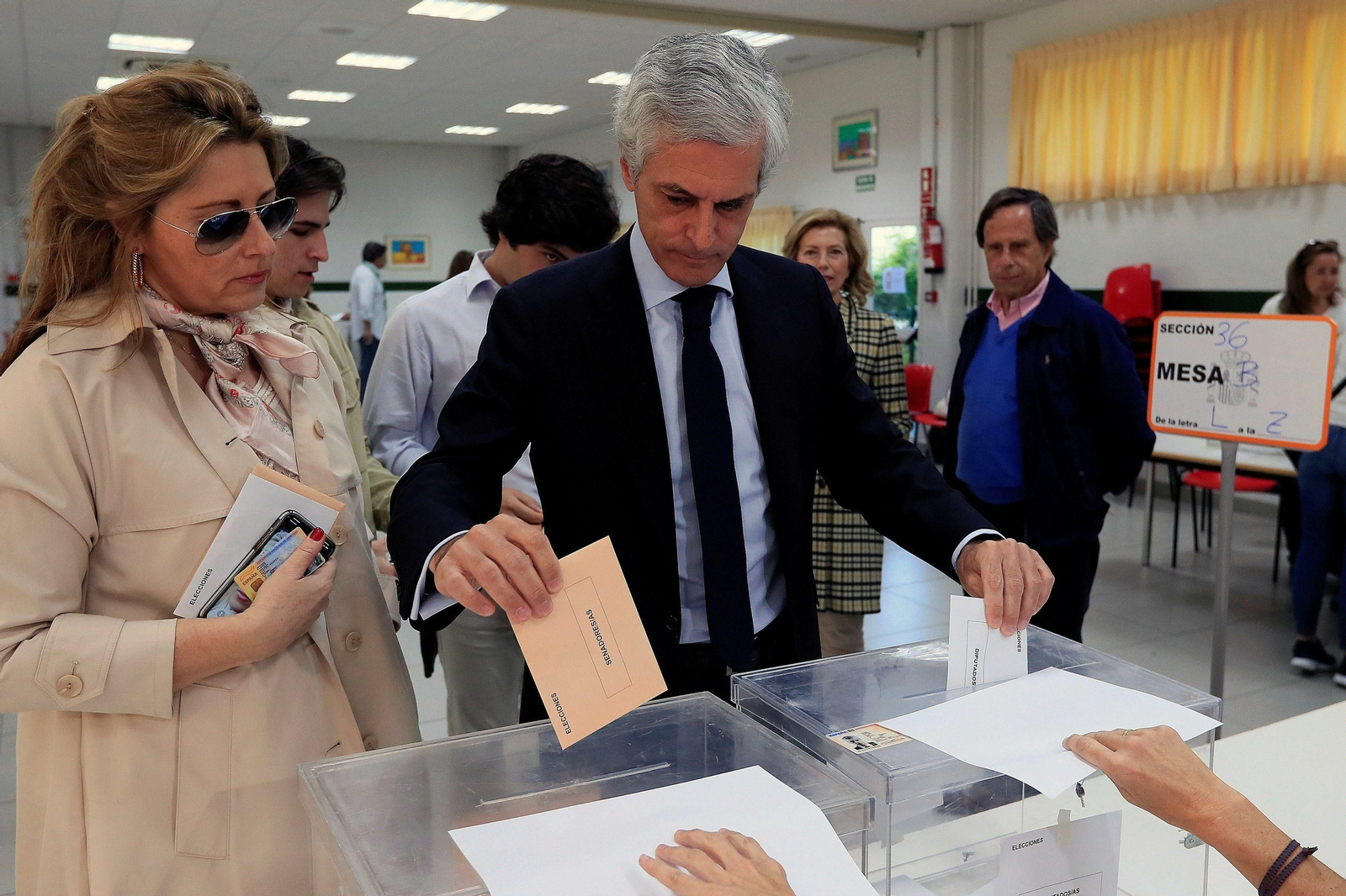 Las imágenes de la jornada de elecciones generales en España
