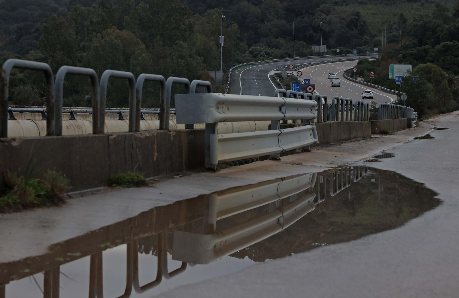 Fotos del pantano de Charco Redondo en Los Barrios