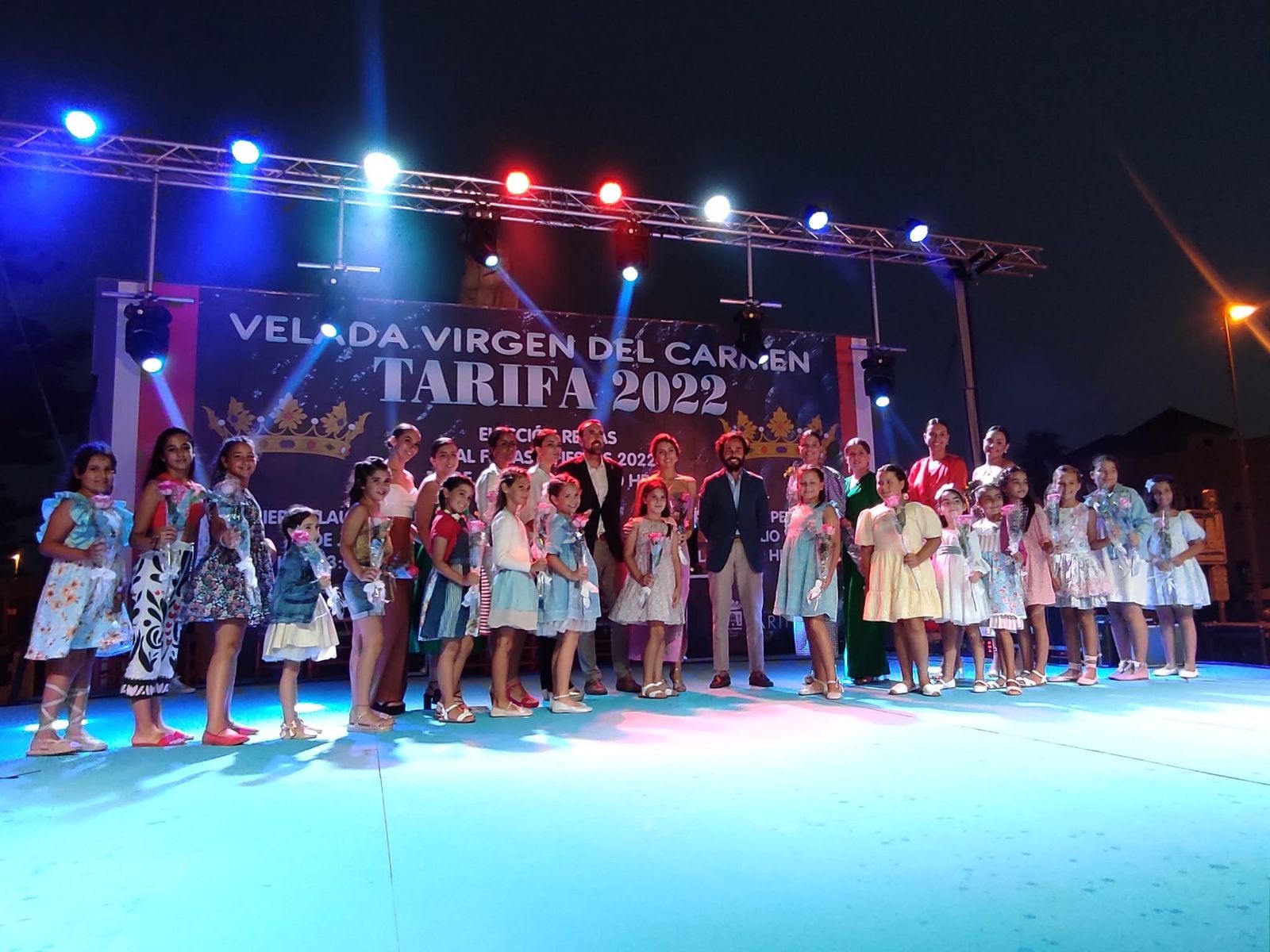 La cortes infantil y juvenil de la Feria de Tarifa de 2022.